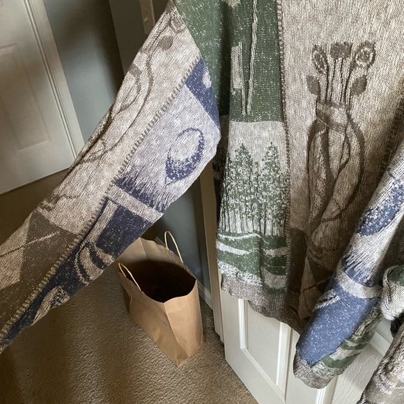 Cotton Grandpa Sweater - Picture 2 of 4